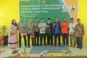 PENGUKUHAN DAN PELANTIKAN KOMITE SMKN 1 PANGKALAN